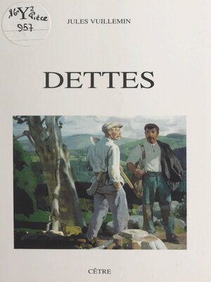 cover image of Dettes